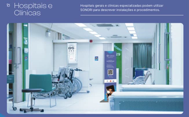 Slide 4 sobre acessibilidade com o SONORI